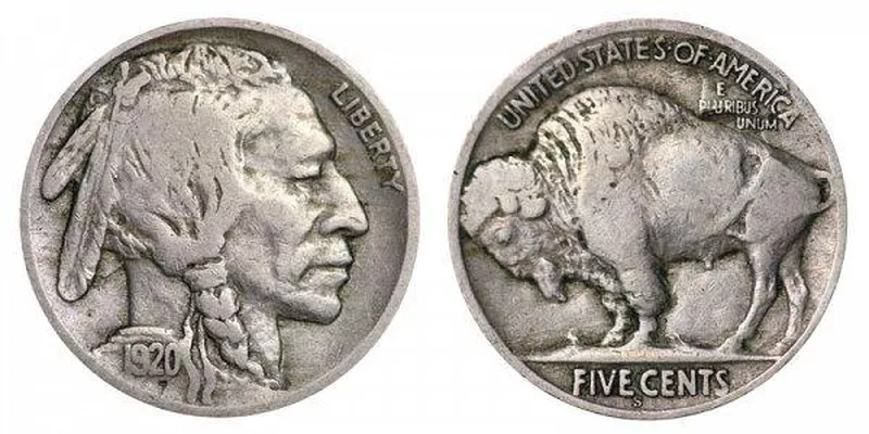 1920 S Buffalo Nickel