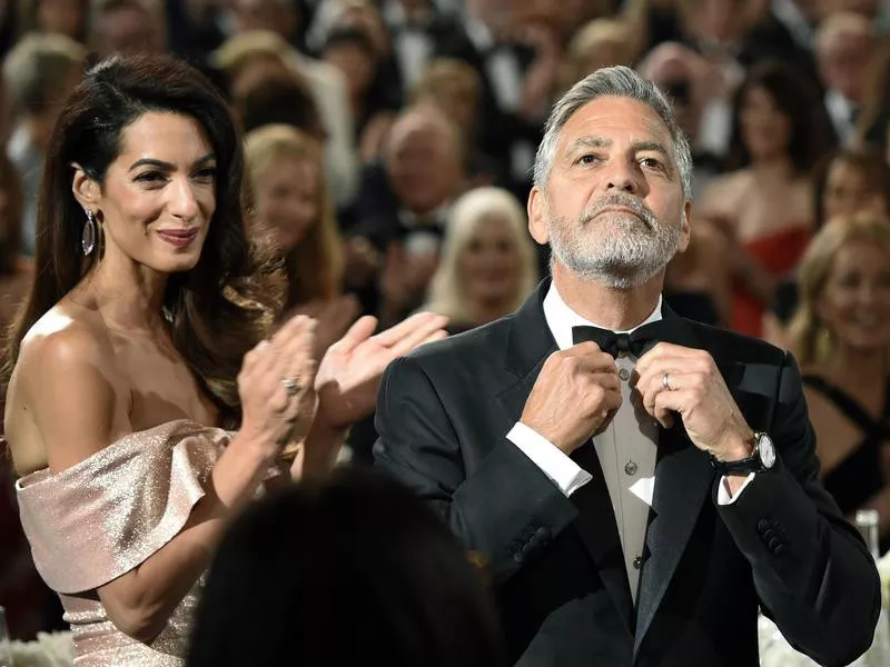 George and Amal Clooney