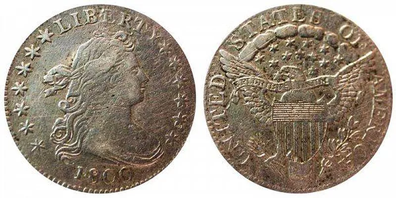 1800 Draped Bust Dime