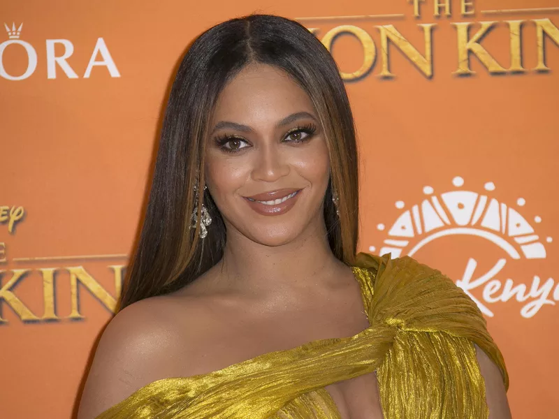 Beyoncé at Lion King premier