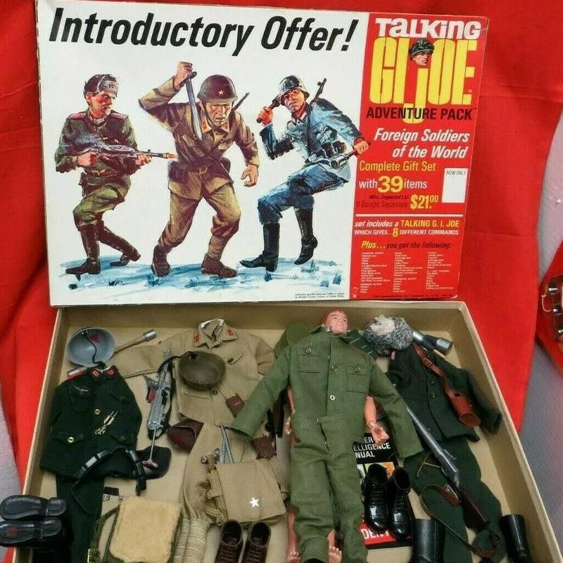 1964 Joezeta Talking Adventure Pack