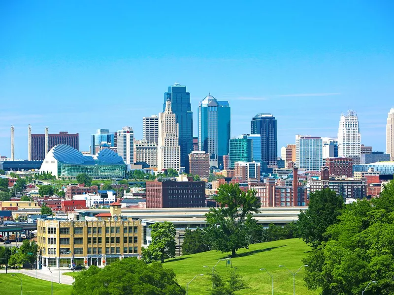 Kansas City Missouri Skyline