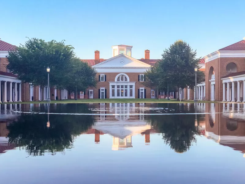 Darden School of Business University of Virginia Campus Building Refection