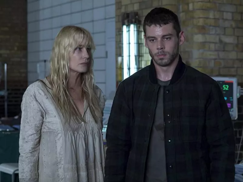 Daryl Hannah and Brian J. Smith in Sense8