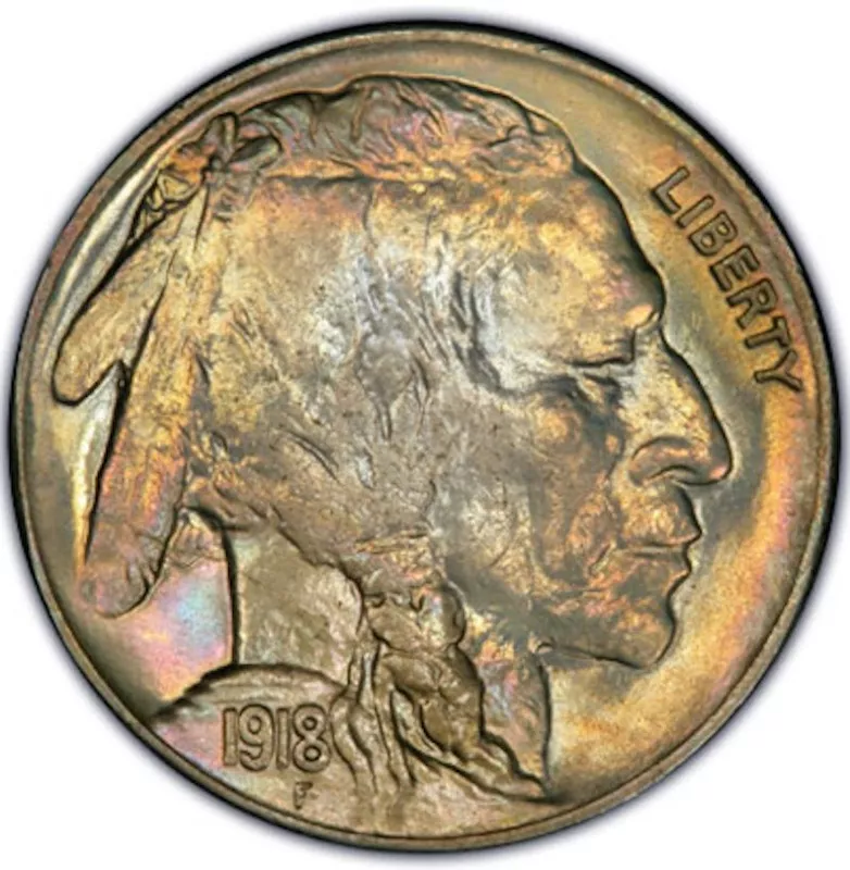 1918-S Buffalo Nickel