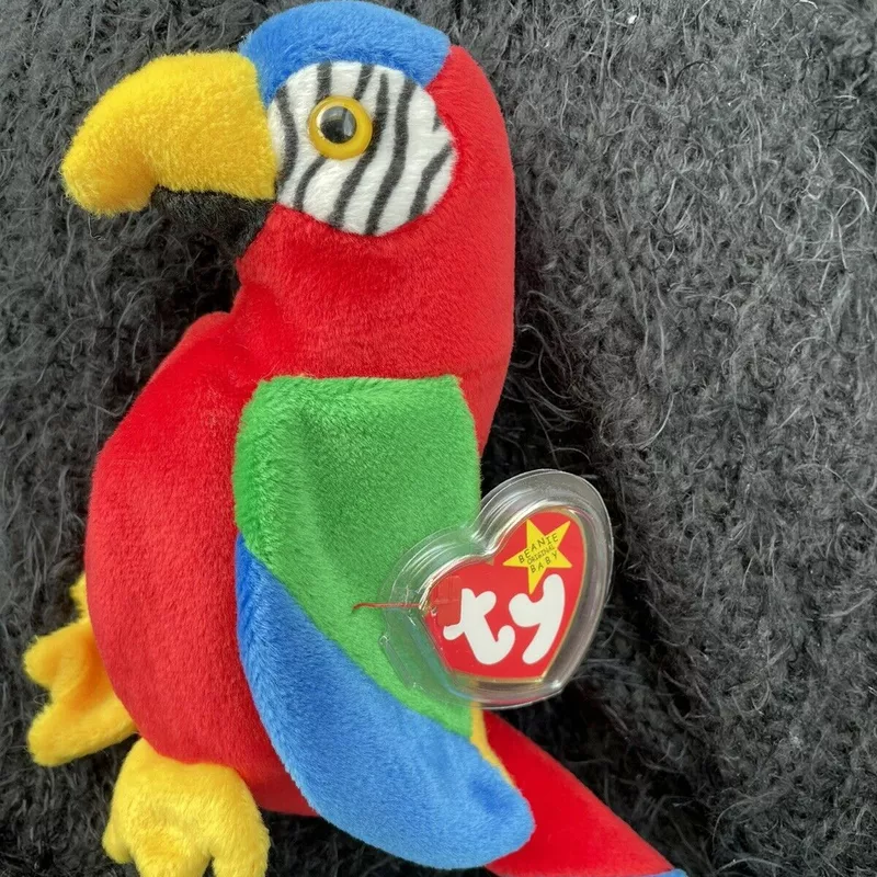 Jabber the Parrot Beanie Baby