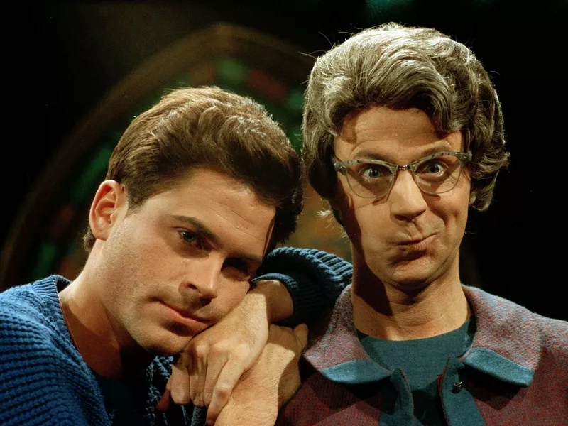 Rob Lowe and Dana Carvey