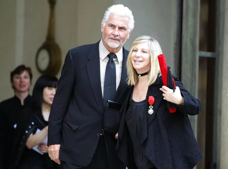 Barbra Streisand and James Brolin