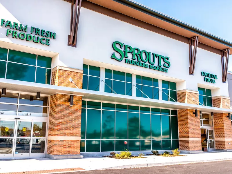 Exterior of Sprouts Farmers Market store