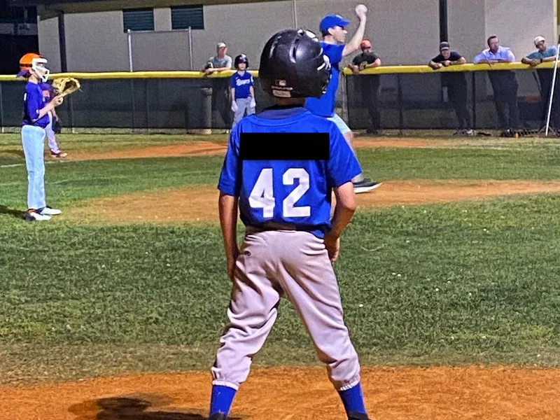 Baseball game in Bunker Hill Village, Texas