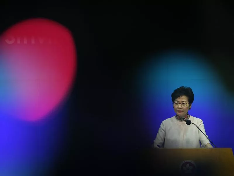 Hong Kong Chief Executive Carrie Lam