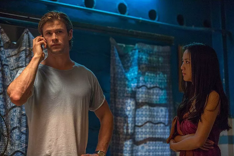 Chris Hemsworth and Wei Tang