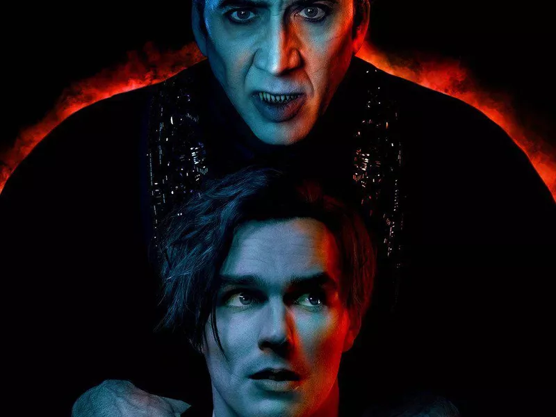 Nicolas Cage and Nicholas Hoult in Renfield