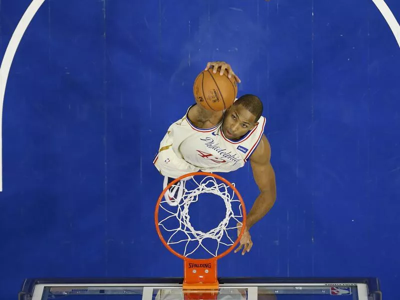 Al Horford in action