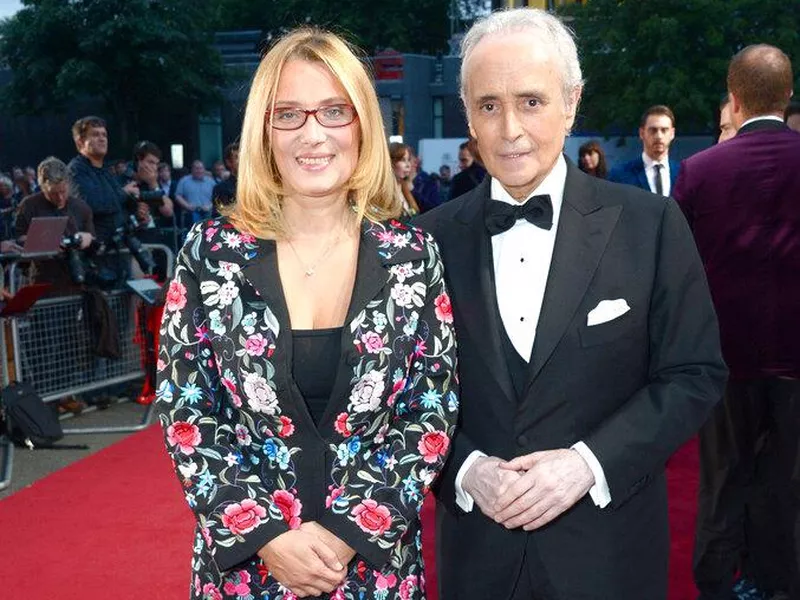 Nicoletta Mantovani and Jose Carreras