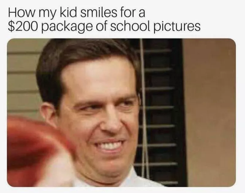 Funny Andy Bernard meme