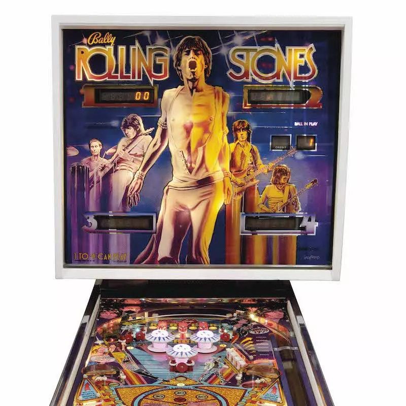 The Rolling Stones pinball machine