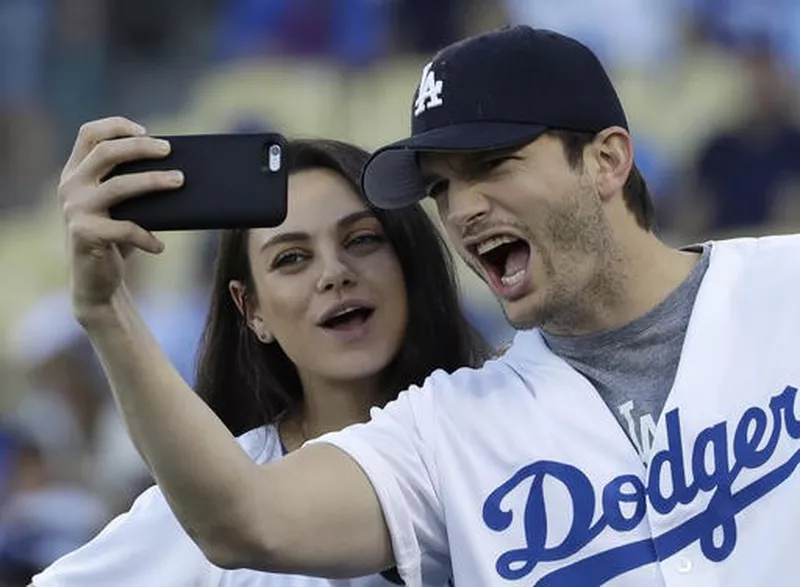 Ashton Kutcher and Mila Kunis