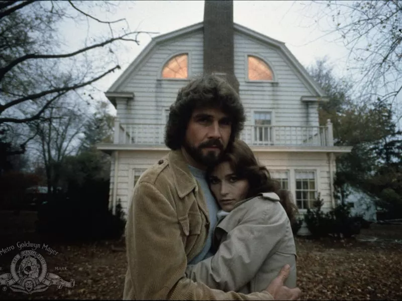 James Brolin and Margot Kidder in The Amityville Horror