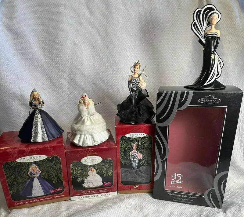 Rare Barbie Hallmark Keepsake Ornaments