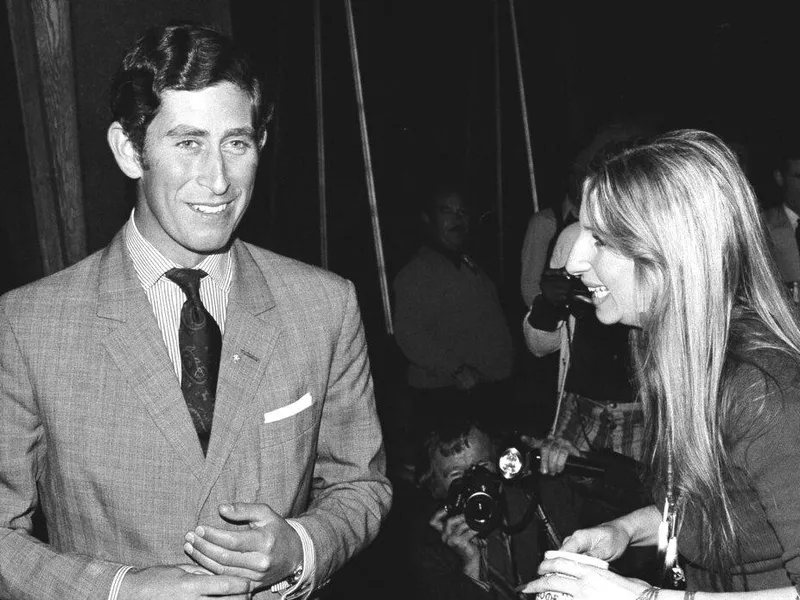 Prince Charles and Barbra Streisand