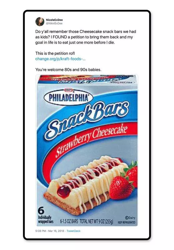 Cheesecake Snack Bars