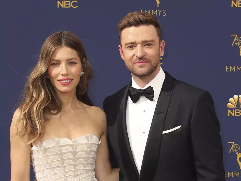 Justin Timberlake and Jessica Biel