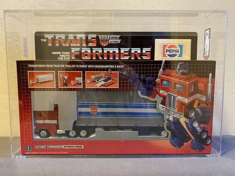 G1 Pepsi Optimus Prime (Transformer toy)