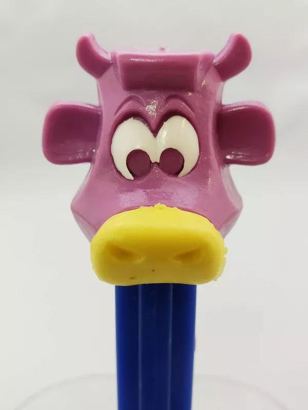 Purple-Headed Cow Pez dispenser