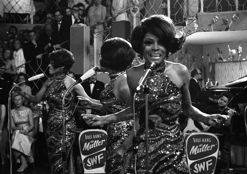 Diana Ross and The Supremes in 1968