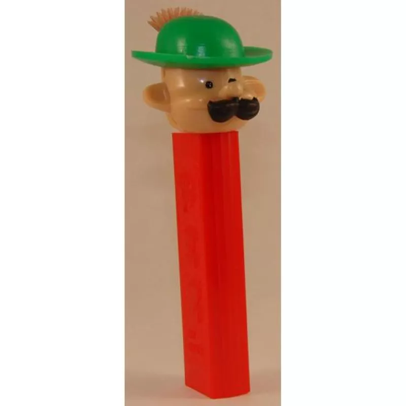 Alpine Man Pez dispenser with mustache