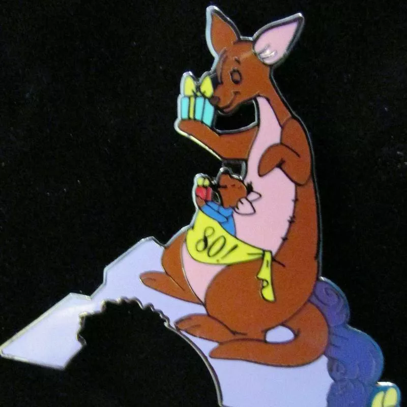 Kanga and Roo Disney Anniversary Pin