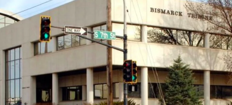 Exterior of The Bismarck Tribune