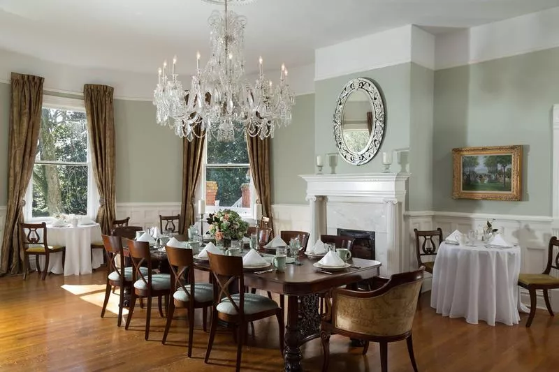 Dining room from 1834 plantation