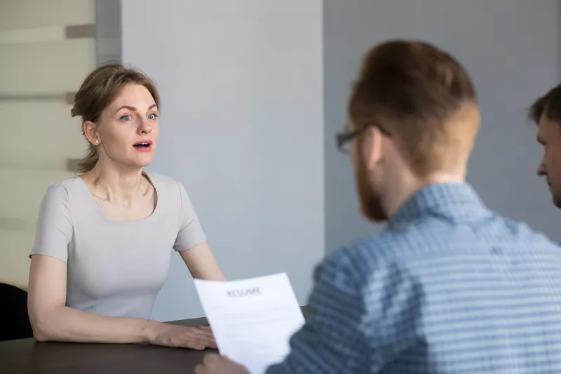 Surprised woman