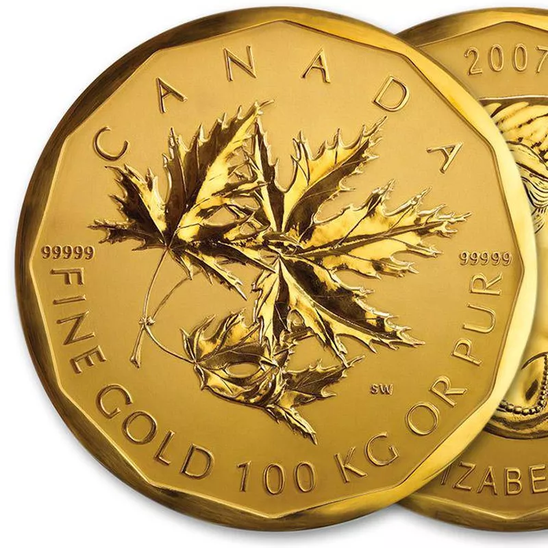 2007 Canadian Gold Maple Leaf