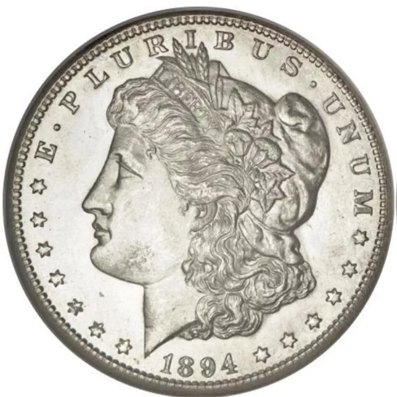 1894-S Morgan Silver Dollar front