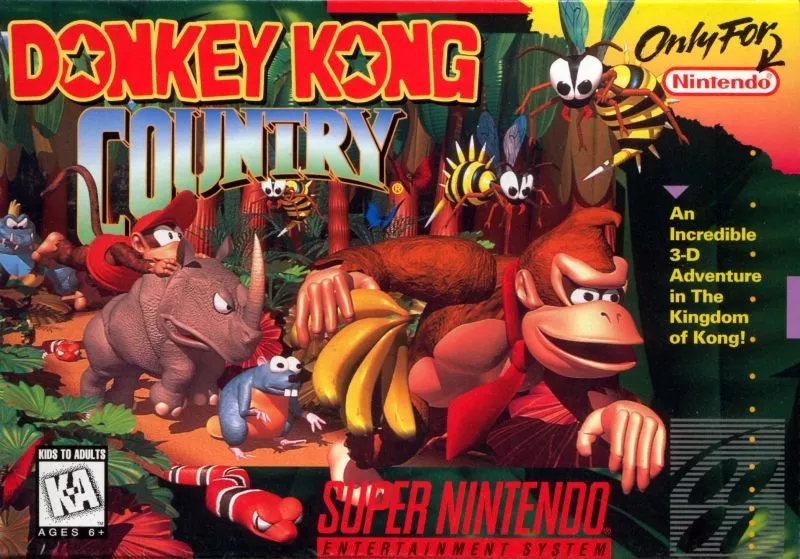 Donkey Kong Country SNES