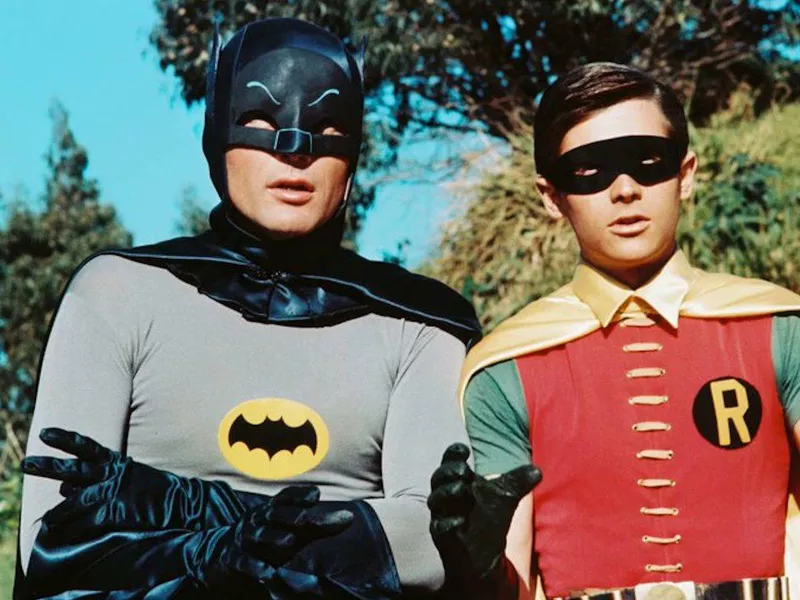 Adam West and Burt Ward