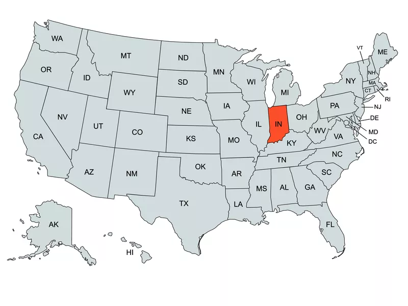 Indiana Map