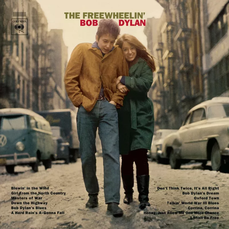 Freewheelin bob dylan album cover