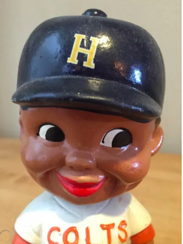 Houston Colt .45 Black Player bobblehead