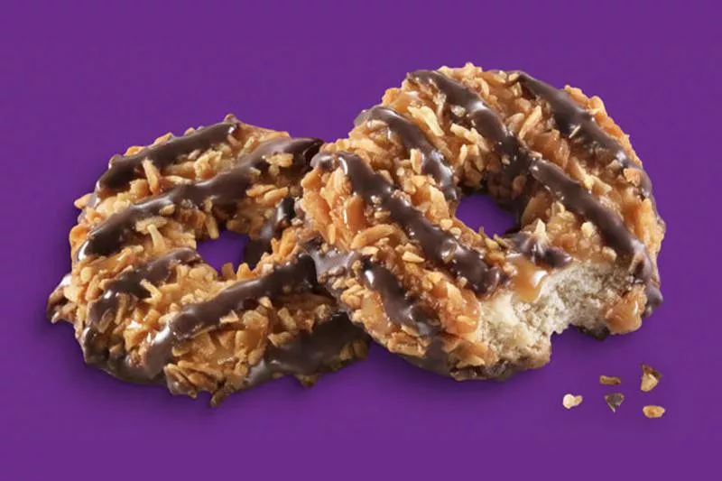 Samoas Girl Scout cookies