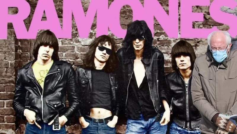 Bernie Sanders and the Ramones