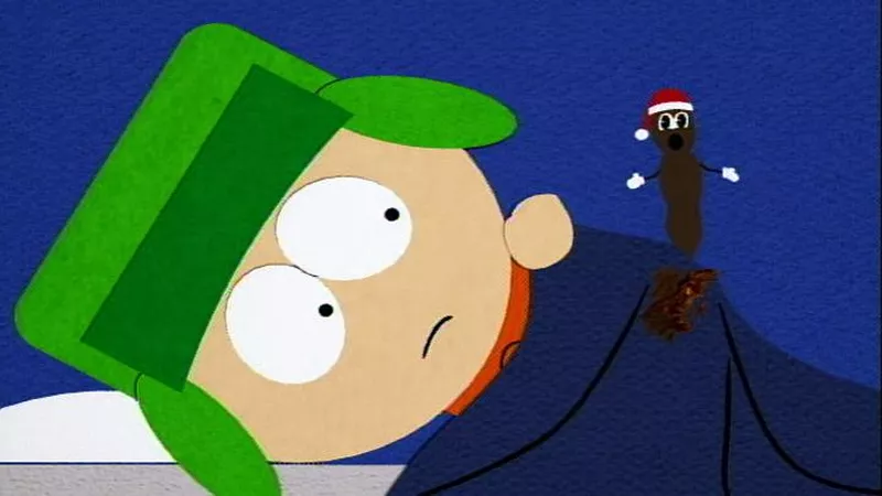 Kyle and Mr. Hankey