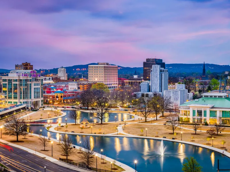 Huntsville, Alabama, USA Skyline