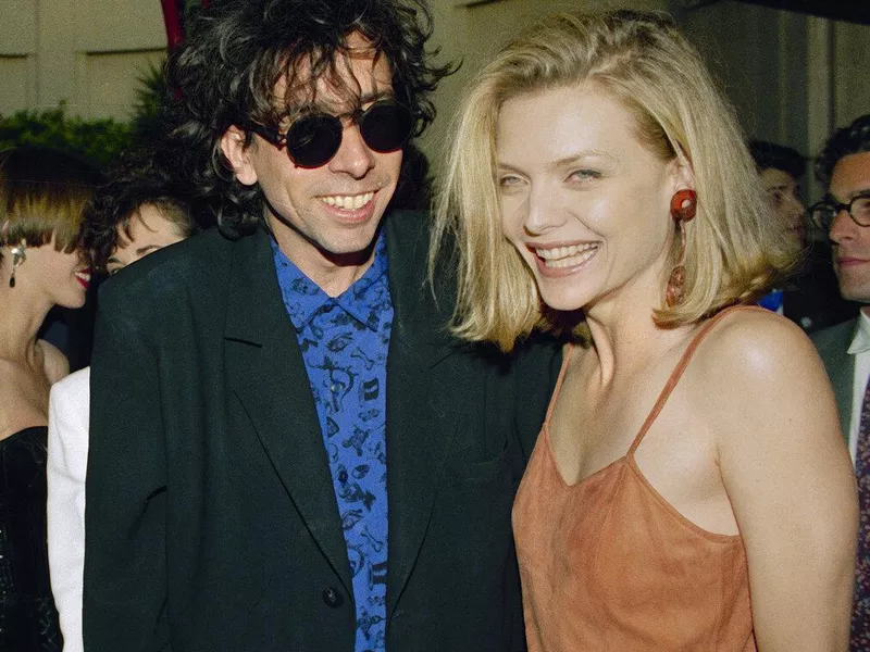 Tim Burton and Michelle Pfeiffer