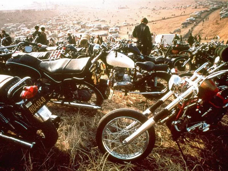 Motorcycles at Altamont in Livermore