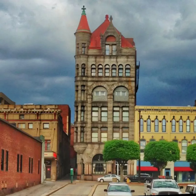 city bank building wheeling