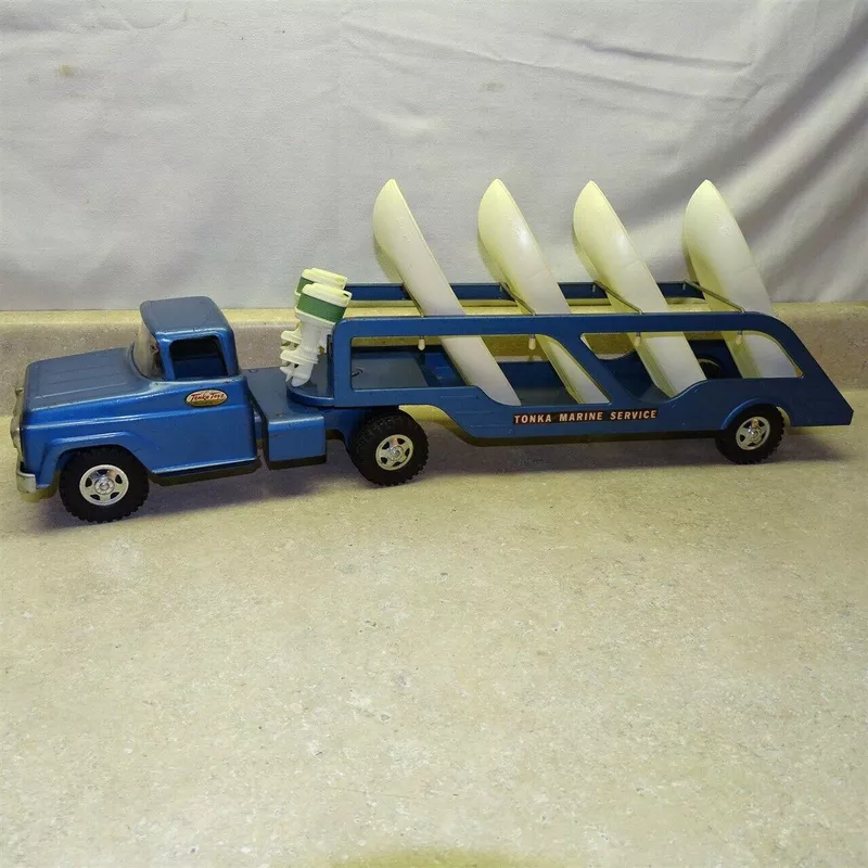 Vintage Tonka Marine Service Truck Trailer